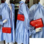 Chanel Wallet On Chain WOC Red Printed Snake Skin with Silver Hardware #OYKU-1 - Image 30