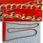 Chanel Wallet On Chain WOC Red Printed Snake Skin with Silver Hardware #OYKU-1 - Image 19