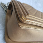 Chanel Boy Medium 25cm Brown Calf Leather with Ruthenium Hardware #GLRYR-1 - Image 11