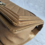 Chanel Boy Medium 25cm Brown Calf Leather with Ruthenium Hardware #GLRYR-1 - Image 12