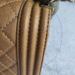 Chanel Boy Medium 25cm Brown Calf Leather with Ruthenium Hardware #GLRYR-1 - Image 16