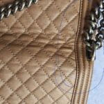 Chanel Boy Medium 25cm Brown Calf Leather with Ruthenium Hardware #GLRYR-1 - Image 25