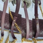 Chanel Boy Medium 25cm Purple Lambskin with Gold Hardware #OSEU-1 - Image 17