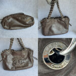 Chanel Hobo Brown Lambskin With Tweed And Silver Hardware Bag #YRCY-2 - Image 2