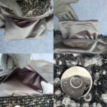 Chanel Hobo Brown Lambskin With Tweed And Silver Hardware Bag #YRCY-2 - Image 14
