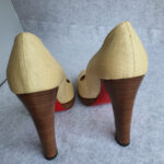 Christian Louboutin Pump Size39 Cream Canvas Shoes #OYUT-1 - Image 7
