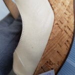 Christian Louboutin Wedges Size 35.5 Beige Leather Shoes #SKSO-36 - Image 7