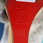 Christian Louboutin Wedges Size 35.5 Beige Leather Shoes #SKSO-36 - Image 12