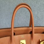Hermes Birkin 30cm Rose Tea Clemence Leather with Gold Plated Hardware #OYSL-1 - Image 16