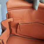 Hermes Birkin 30cm Rose Tea Clemence Leather with Gold Plated Hardware #OYSL-1 - Image 34