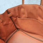 Hermes Birkin 30cm Rose Tea Clemence Leather with Gold Plated Hardware #OYSL-1 - Image 36