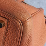 Hermes Birkin 30cm Rose Tea Clemence Leather with Gold Plated Hardware #OYSL-1 - Image 14