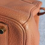 Hermes Birkin 30cm Rose Tea Clemence Leather with Gold Plated Hardware #OYSL-1 - Image 15