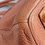 Hermes Birkin 30cm Rose Tea Clemence Leather with Gold Plated Hardware #OYSL-1 - Image 12