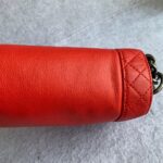 Chanel Boy Large 28cm Red Calf Leather with Ruthenium Hardware #GLRTC-2 - Image 12