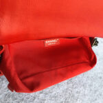 Chanel Boy Large 28cm Red Calf Leather with Ruthenium Hardware #GLRTC-2 - Image 38