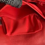 Chanel Boy Large 28cm Red Calf Leather with Ruthenium Hardware #GLRTC-2 - Image 29