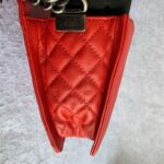 Chanel Boy Large 28cm Red Calf Leather with Ruthenium Hardware #GLRTC-2 - Image 9