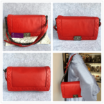 Chanel Boy Large 28cm Red Calf Leather with Ruthenium Hardware #GLRTC-2 - Image 2