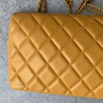 Chanel Flap Bag Brown Lambskin with Gold Hardware #GLRTC-1 - Image 8