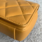 Chanel Flap Bag Brown Lambskin with Gold Hardware #GLRTC-1 - Image 18