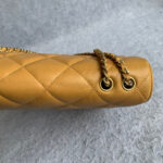 Chanel Flap Bag Brown Lambskin with Gold Hardware #GLRTC-1 - Image 13