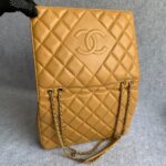 Chanel Flap Bag Brown Lambskin with Gold Hardware #GLRTC-1 - Image 20
