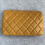 Chanel Flap Bag Brown Lambskin with Gold Hardware #GLRTC-1 - Image 3