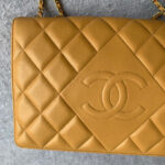 Chanel Flap Bag Brown Lambskin with Gold Hardware #GLRTC-1 - Image 4