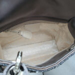 Christian Dior Vintage Lady Dior Mini Grey Satin with Silver Hardware #OUUU-1 - Image 31