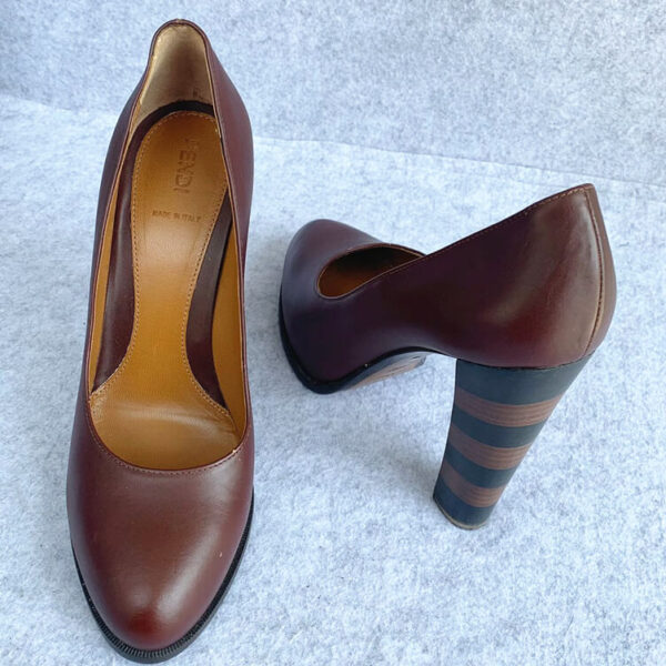 Fendi Pump Size40 Leather Shoes #OYTY-2