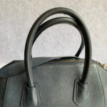 Givenchy Antigona Black Goatskin with Silver Hardware #GLRTE-1 - Image 23