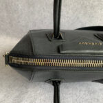 Givenchy Antigona Black Goatskin with Silver Hardware #GLRTE-1 - Image 13
