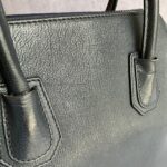 Givenchy Antigona Black Goatskin with Silver Hardware #GLRTE-1 - Image 24