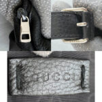 Gucci Small Crossbody Bag Black Canvas with Leather and Gold Hardware #OSLT-2 - Image 19
