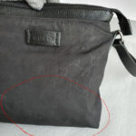 Gucci Small Crossbody Bag Black Canvas with Leather and Gold Hardware #OSLT-2 - Image 4