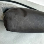 Gucci Small Crossbody Bag Black Canvas with Leather and Gold Hardware #OSLT-2 - Image 10