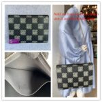 LV Pochette Jour GM N61232 Damier Graphite Coated Canvas with Silver Hardware #OYOL-1 - Image 22