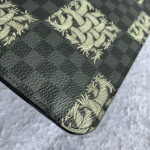 LV Pochette Jour GM N61232 Damier Graphite Coated Canvas with Silver Hardware #OYOL-1 - Image 13