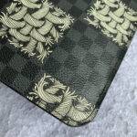 LV Pochette Jour GM N61232 Damier Graphite Coated Canvas with Silver Hardware #OYOL-1 - Image 15