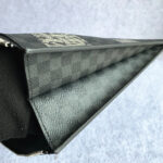 LV Pochette Jour GM N61232 Damier Graphite Coated Canvas with Silver Hardware #OYOL-1 - Image 10