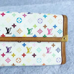 LV Portefeuille International Wallet M93538 Multicolor Monogram Coated Canvas with Leather and Gold Hardware #GLRTU-1 - Image 4