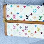 LV Portefeuille International Wallet M93538 Multicolor Monogram Coated Canvas with Leather and Gold Hardware #GLRTU-1 - Image 3