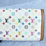 LV Portefeuille International Wallet M93538 Multicolor Monogram Coated Canvas with Leather and Gold Hardware #GLRTU-1 - Image 6