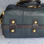 LV Sac Louis Blue/Navy Blue Smooth Leather with Gold Hardware #OYOU-1 - Image 11