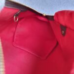 LV Speedy 30cm Damier Ebene with Leather and Gold Hardware #OSLU-1 - Image 29