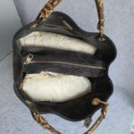 LV Whisper Black Suede Leather with Snake Skin And Gold Hardware Bag #OYTS-2 - Image 26