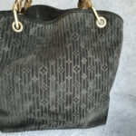 LV Whisper Black Suede Leather with Snake Skin And Gold Hardware Bag #OYTS-2 - Image 6