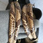 LV Whisper Black Suede Leather with Snake Skin And Gold Hardware Bag #OYTS-2 - Image 19