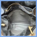 LV Whisper Black Suede Leather with Snake Skin And Gold Hardware Bag #OYTS-2 - Image 32